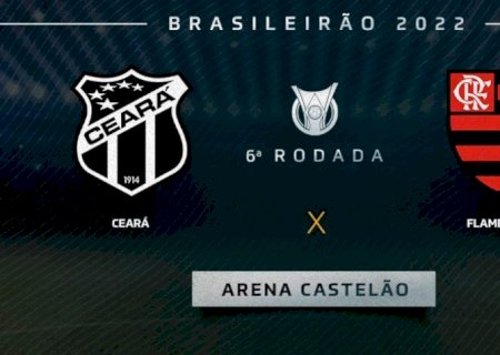 Ceará x Flamengo: prováveis times, desfalques e onde assistir ao jogo pelo Brasileirão