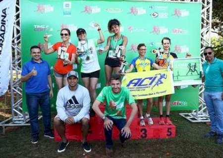 Equipes de Ponta Porã faturam título geral do Trail Run Desafio no Parque