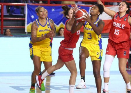 Sul-Americano de basquete: Brasil derrota Chile por 100 a 37