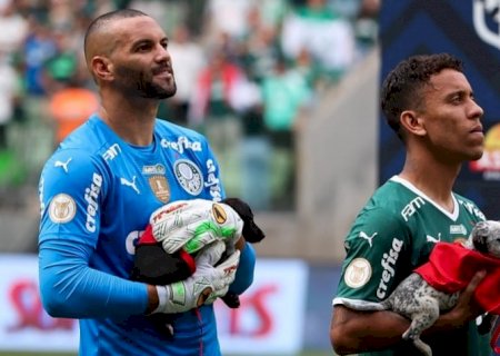 Weverton e Marcos Rocha podem comemorar marcas importantes pelo Palmeiras diante do Avaí