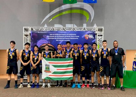 NOVA ANDRADINA É VICE-CAMPEÃ DO SUB 17 DE BASQUETE