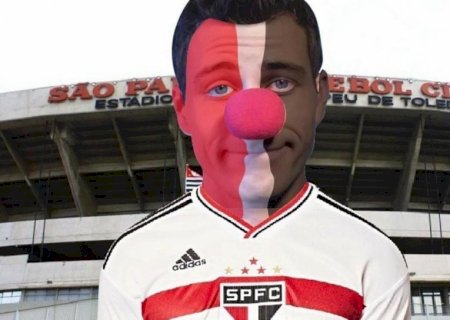 Organizada do São Paulo promete nariz de palhaço e pipoca para elenco contra o Botafogo