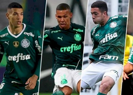 Palmeiras deve aproveitar quatro destaques da base no time profissional