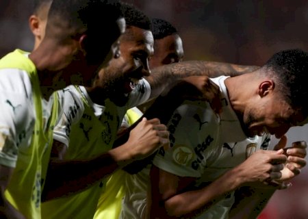 Palmeiras precisa de uma vitória para bater meta como visitante no Brasileirão