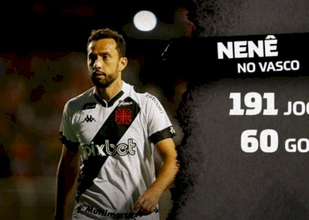 Nenê cumpre promessa e termina o ano como um dos meias com mais gols na história do Vasco