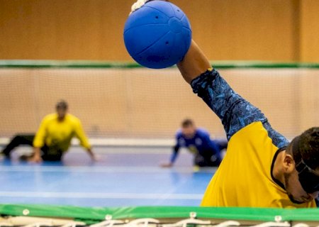 Seleção masculina mantém 100% de aproveitamento no Mundial de goalball