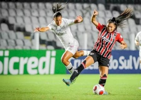 Santos vence, e São Paulo se despede de Campeonato Paulista Feminino