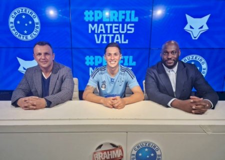 Cruzeiro anuncia contratação de Mateus Vital: 'Que união feliz'