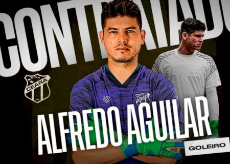 Ceará anuncia a contratação do goleiro Alfredo Aguilar, ex-Olímpia
