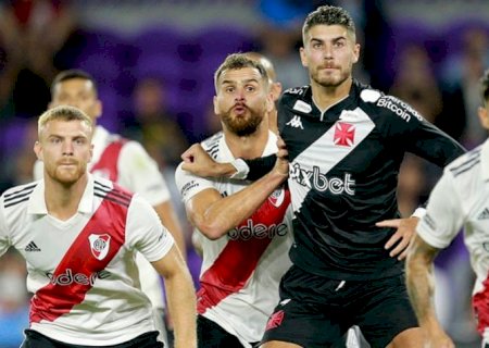 Em 'batismo' da equipe principal, Vasco é goleado pelo River Plate na Florida Tour