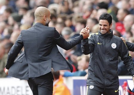 Guardiola cita paixão de Arteta pelo Arsenal e diz: "Se Barcelona me liga, eu vou"