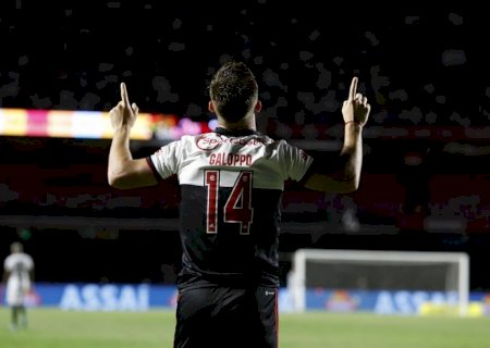 O iluminado! Galoppo já tem segunda maior média de gols de um argentino no mesmo ano no São Paulo