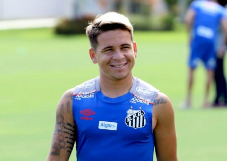 Soteldo crava retorno aos gramados pelo Santos: Volto contra o Palmeiras