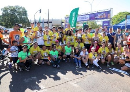 Em Nova Andradina, 642 pessoas participam da 33ª Corrida do Trabalhador