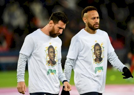 Neymar se despede de Messi no PSG: ‘Não saiu como pensávamos’