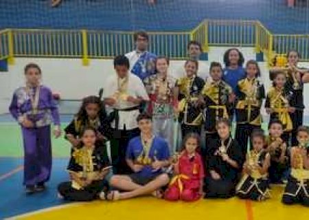 Atletas de Nova Andradina conquistam 30 medalhas em Campeonato Brasileiro de Kung Fu