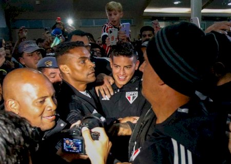 São Paulo usa paciência para contratar James Rodríguez