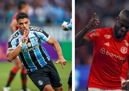 Artilheiros estrangeiros fazem duelo à parte no Gre-Nal