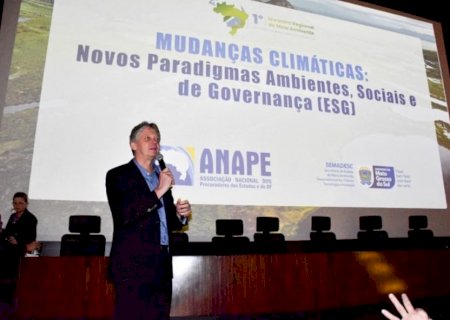 Secretário de Estado abre encontro de meio ambiente de MS e coloca Brasil como solução das mudanças climáticas