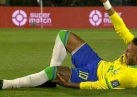 Neymar tem boa evolução da cirurgia no joelho esquerdo e pode ter alta neste sábado