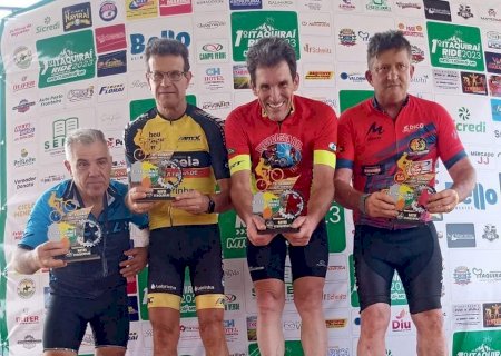 Araras Bike Clube participou do Desafio Itaquiraí Ride MTB em Itaquiraí