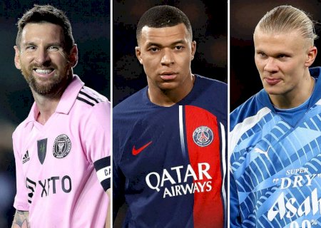 Messi, Mbappé e Haaland são os finalistas do prêmio The Best da Fifa