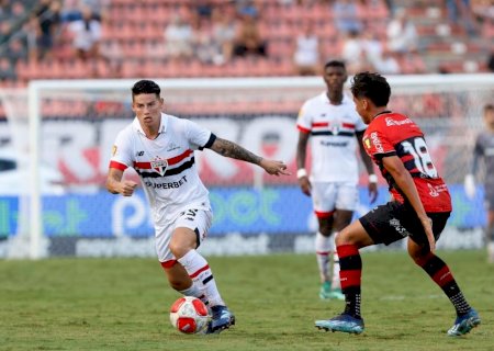 Pênalti e reserva: saiba como a direção do São Paulo trata a situação de James Rodríguez