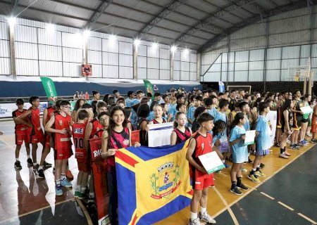 Campeonato Estadual de Basquetebol Sub-14 movimenta Nova Andradina
