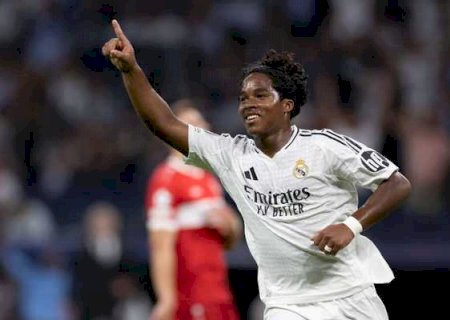 Ancelotti vê Endrick titular no Real Madrid no futuro e elogia: Fala pouco e trabalha muito