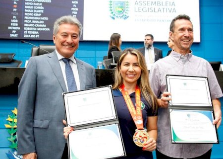 Atleta campeã pan-americana e mestre de kung fu são homenageados por Roberto Hashioka