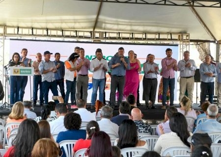 Governo de MS entrega centro de nefrologia e obra de infraestrutura urbana em Naviraí