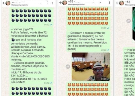 'Afastem-se da vida pública', pediu homem-bomba a Lula e Bolsonaro
