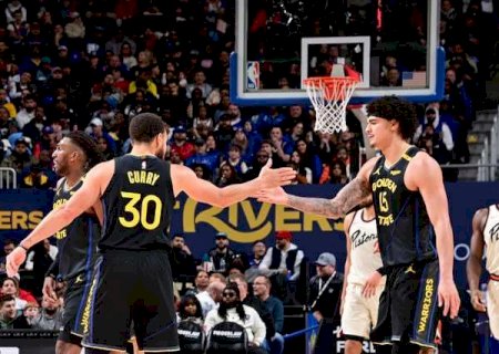 Curry elogia Gui Santos após estreia como titular: "É o cara que mais trabalha no time"