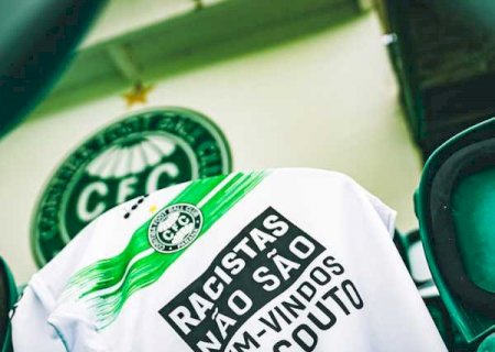 Coritiba vai estampar mensagem antirracista na camisa em jogo do Paranaense