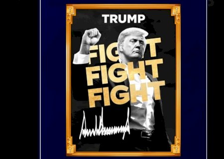 A impressionante valorização em apenas 24h da criptomoeda lançada por Trump