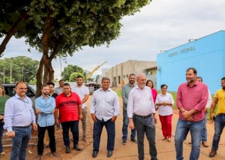 Deputado Geraldo Resende visita Nova Andradina e reforça compromisso com a saúde