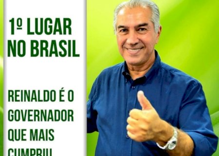 Com um currículo de ser o governador que mais cumpriu promessas no país, Reinaldo é favorito a uma das vagas ao senado em 2026