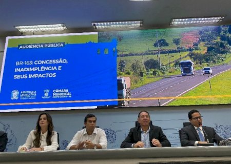 Audiência: ALEMS debate os impactos da concessão da BR-163