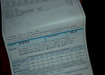 Câmara solicita ação da Sanesul sobre tarifa social de água para famílias de baixa renda