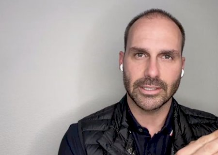 Eduardo Bolsonaro agradece apoio de congressista dos EUA
