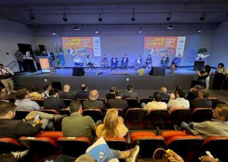 Na Pré-COP30, presidente da ALEMS defende protagonismo de MS nas políticas climáticas