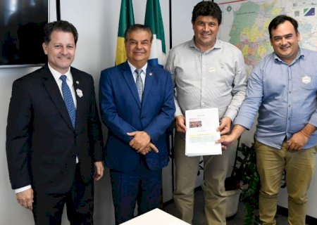 Sidrolândia busca apoio em Brasília para piscicultura e regularização fundiária
