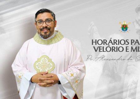 Comunidade se despede do padre Alexsandro neste domingo