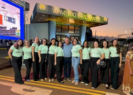 Hashioka destaca importância da APAE de Rio Brilhante durante inauguração da nova sede