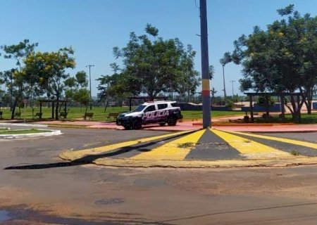 Ivinhema: Polícia Militar atende sinistro de trânsito e conduz motorista não habilitado à Delegacia de Polícia Civil
