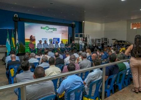 Abertura da Exponantec reforça integração entre poder público e setor produtivo