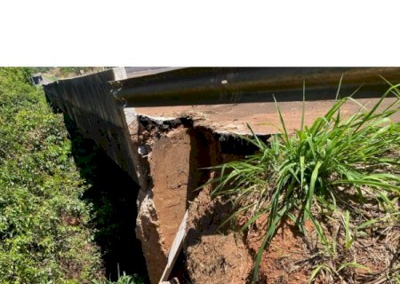 Obras em pontes de Costa Rica avançam após gestão de Zé Teixeira