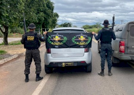 DOF prende homem com veículo adulterado em Anaurilândia