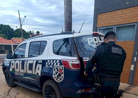 Homem com mandado de prisão é capturado pela Polícia Militar durante Operação Força Total em Batayporã