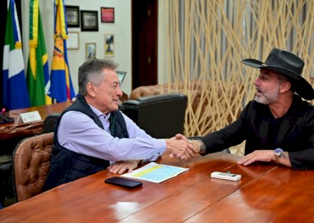 Deputado Hashioka reforça parceria com Ivinhema em reunião com prefeito Juliano Ferro